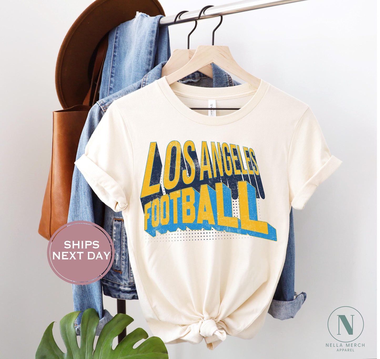 Los Angeles Football Shirt, Vintage Los Angeles Football Shirt, Retro Los Angeles Football Women Shirt, Los Angeles Football Toddler Shirt
