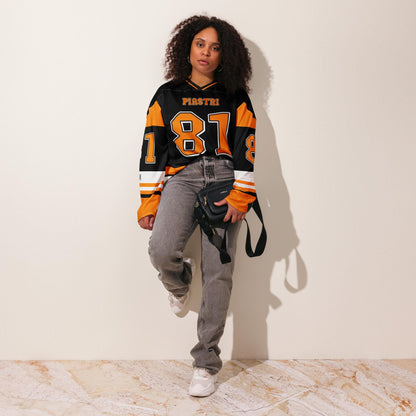 Unisex Oversized Racing Hockey Jersey– Lightweight Racing Hockey Jersey with Bold Number 81
