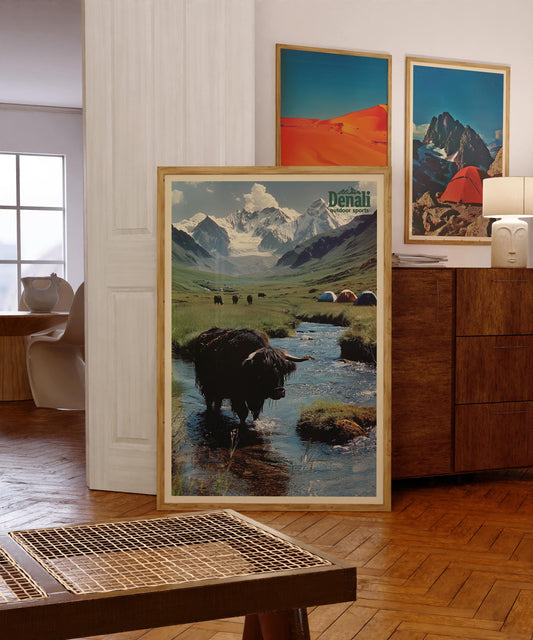 Vintage Backpacking Catalogue Poster, Catalogue Retro Hiking Magazine Cover, Outdoor Camping Poster, Vintage Backcountry Magazine  Wall Art