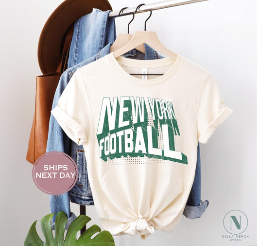 Throwback New York Football Shirt, Vintage NY Football Shirt, Retro New York Football Women Shirt, New York Football Toddler Shirt
