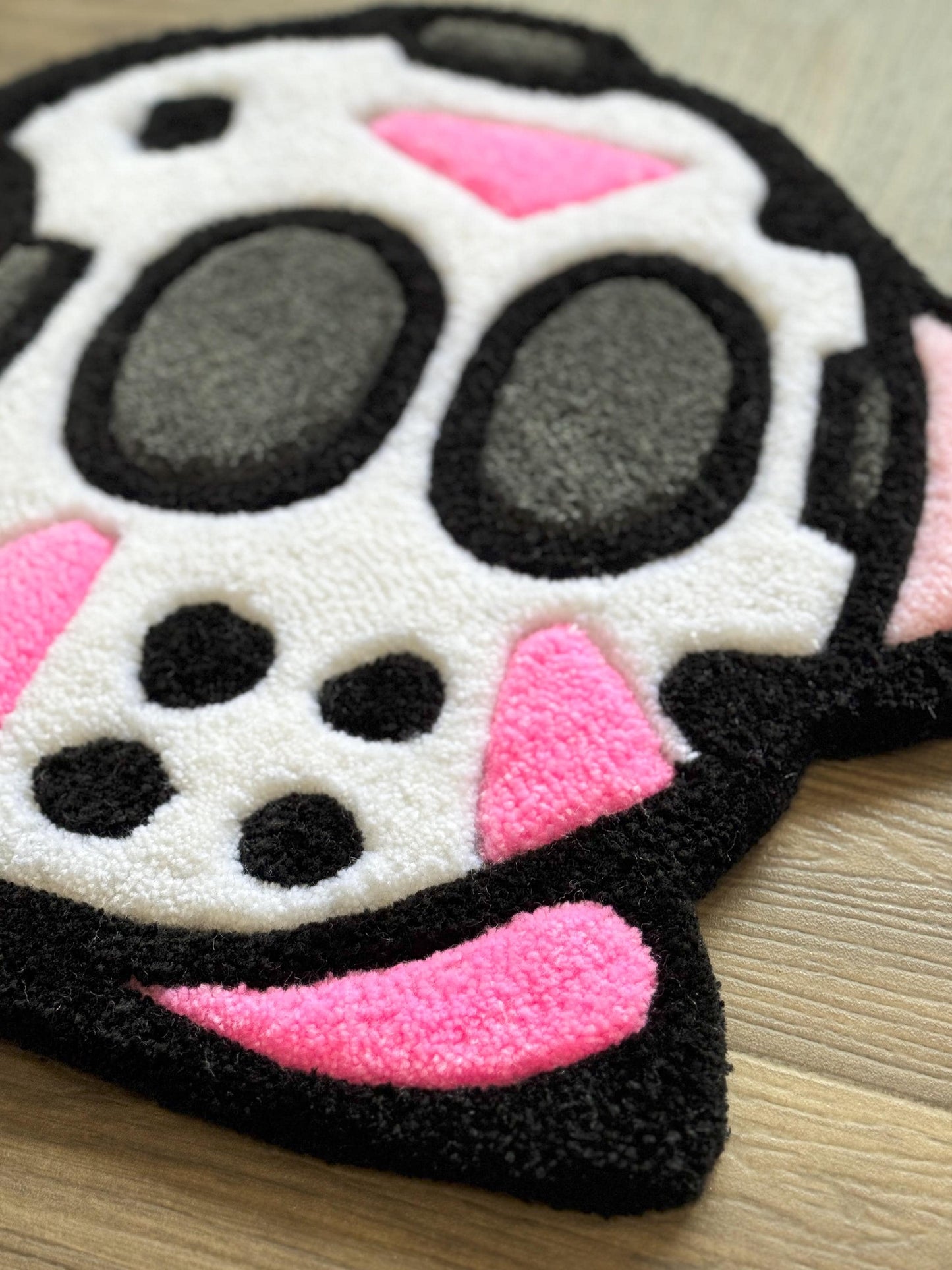 Tufted rug.Ghostface rugs.Halloween tufted rug.Cool rug.Handmade rug.Rugs for bedroom aesthetic.Hypebeast rug.Rug making.Anime rug.y2k rug.