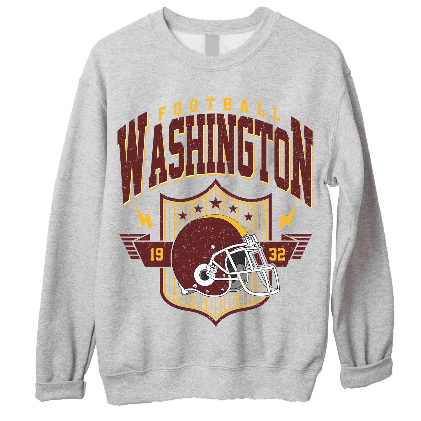 Vintage Washington Football Sweatshirt, Washington Crewneck Sweatshirt, Game Day Shirt, Washington Football Shirt, Sunday Football Shirt