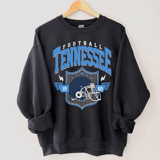 Retro 90s Style Tennessee Football Sweatshirt, Tennessee Team Football Shirt, Tennessee Football, Game Day Shirt, Sunday Tennessee