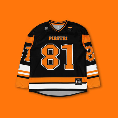 Unisex Oversized Racing Hockey Jersey– Lightweight Racing Hockey Jersey with Bold Number 81