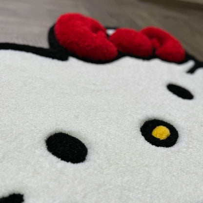 3D fluffy custom rug.Kitty rug.Tufted rug.Rugs for bedroom aesthetic.Cute rug.Hand tufted rug.Cool rug.Anime rug.Kids rug.Custom doormat.