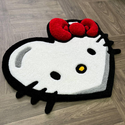 3D fluffy custom rug.Kitty rug.Tufted rug.Rugs for bedroom aesthetic.Cute rug.Hand tufted rug.Cool rug.Anime rug.Kids rug.Custom doormat.