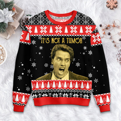 Kindergarten Cop Christmas Sweater: Retro Movie Quote Ugly Holiday Sweatshirt
