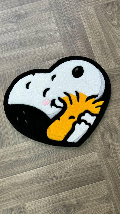 Custom Tufted rug.Cute rug.Hand tufted rug.Cool rug.Anime rug.Kids rug.Custom doormat.Rugs for bedroom aesthetic.designer rug.Snoopy rug.