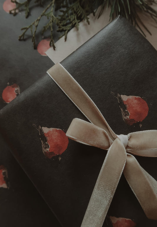 Red robin Wrapping paper, Christmas Gift Wrap, Christmas Wrap, Christmas Gift Warp, Xmas Wrapping paper, gift paper, present