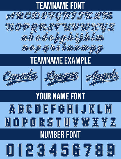 Custom Baseball Jersey With Team Name Number Logo, Personalized Baseball Jersey for Men Women Youth Kid, Blue Baseball Fans Baseball Lovers