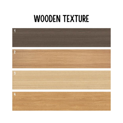 Personalized Wood Christmas Ornament: Laser Cut Xmas Decor