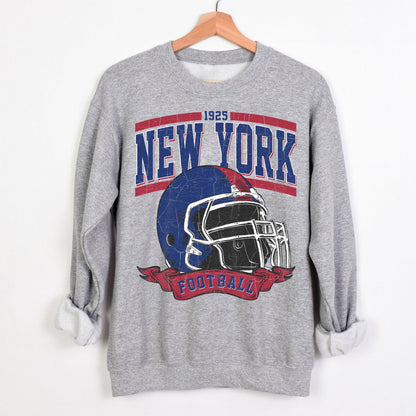 New York Football Sweatshirt, New York Football Sweater, New York Football Crewneck, Trendy New York Football Shirts, .New York Game Day