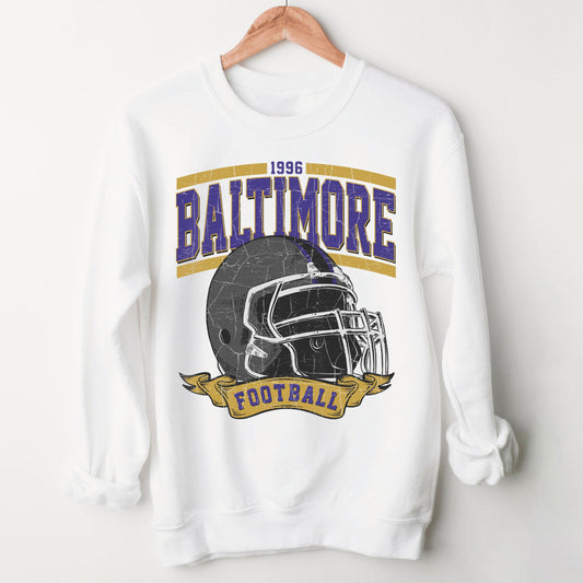 Vintage Baltimore Football Sweatshirt, Sunday are for Baltimore Football Retro Shirt,Game Day Shirt, Baltimore Football Shirt Game Day Shirt