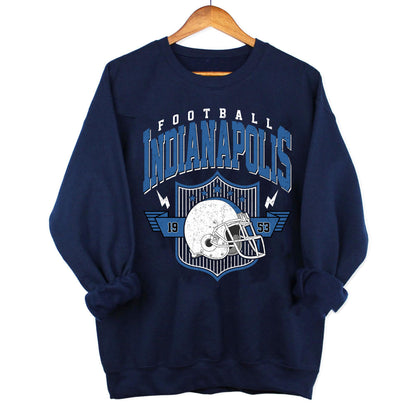 Indianapolis Football Sweatshirt,Trendy Indianapolis Football Fan Shirt,Indianapolis Game Day Shirt,Sunday Football Shirt,Indianapolis Shirt
