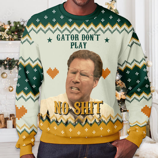 The Other Guys Ugly Christmas Sweater: Retro Movie Quote, 80s Style