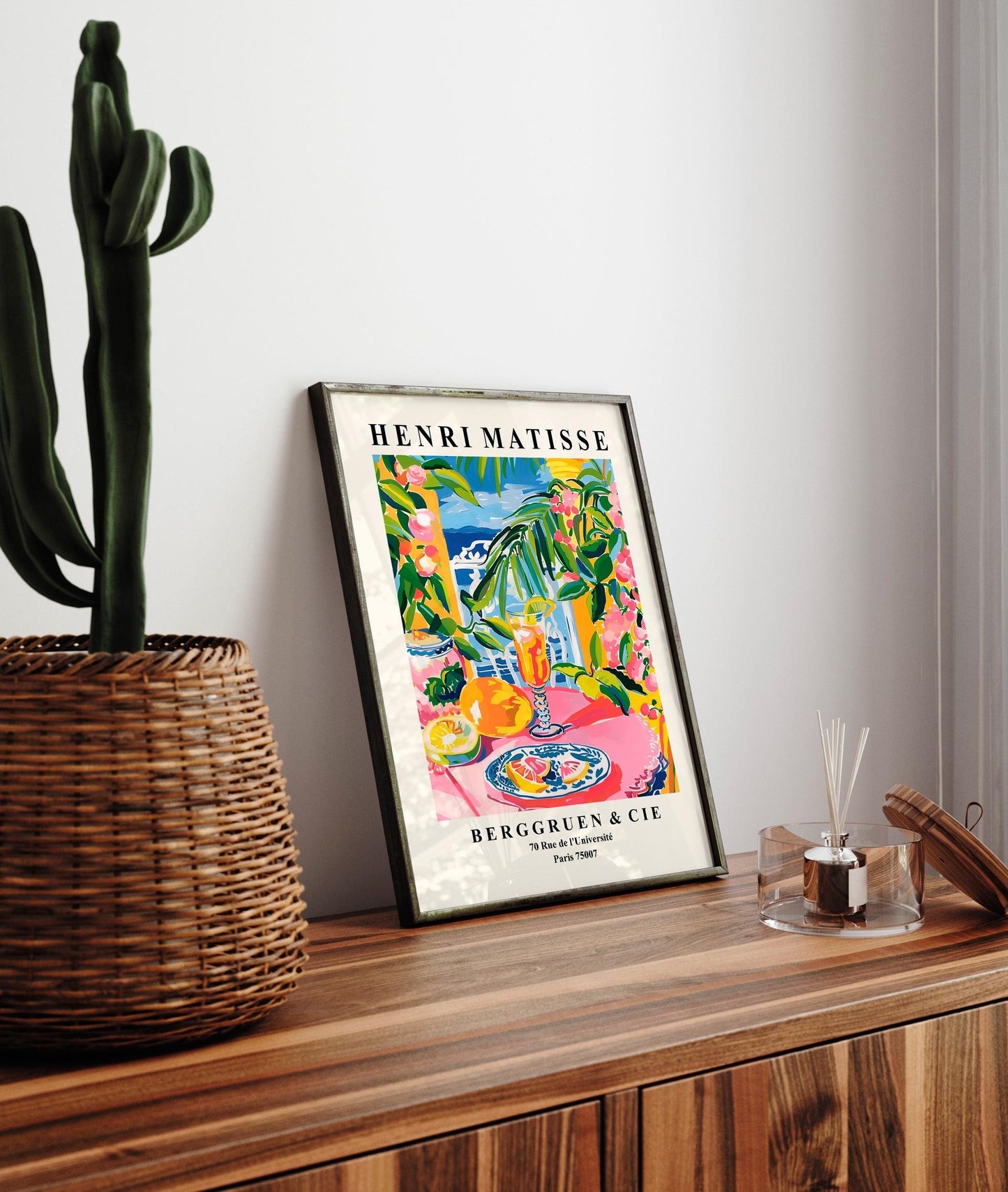 Henri Matisse Margarita Art Print: Tropical Summer Cocktail Wall Art