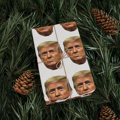 Birthday Father's Day Wrapping Papers, Holiday Gift Wrap, Trump Gag  Funny Paper, White Elephant Gifts, Men Gifts for Him Her