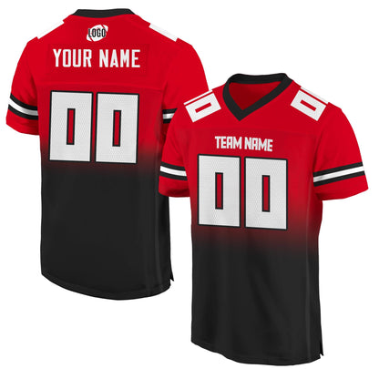 Personalized Team Name & Number Football Jersey Custom For Adult Youth Preschool, Custom Football Jersey For American Football Fans Game Day