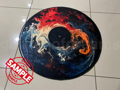 Smile Emoji Rug, Round Smile Rug, Tufted Look Rug, Emoji Decor, Rugs for Teen Room, Non Slip Rug, Kids Room Decor Carpet, Gift for Kids