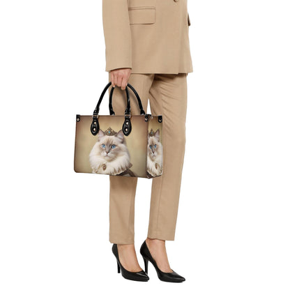 Renaissance Noble Cat Bag Cute Crossbody Bag Unique Purse Cute Purse, Luxury Bag Vegan Leather Bags Printed Designer Bag