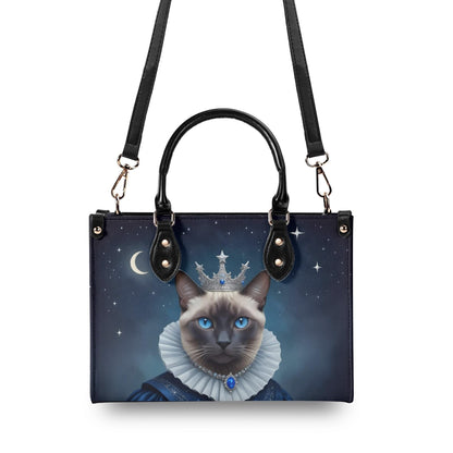Stellar Queen Cat Bag Cute Crossbody Bag Unique Purse Cute Purse, Luxury Bag Vegan Leather Bags Printed Designer Bag