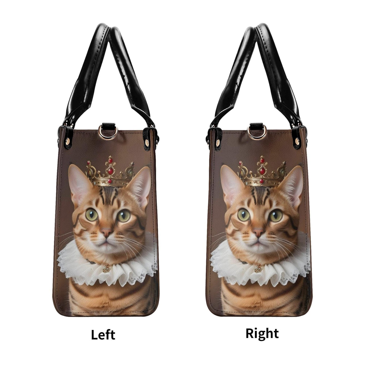Bengal Cat Bag Cute Crossbody Bag Unique Purse Cute Purse, Luxury Bag Vegan Leather Bags Printed Designer Bag