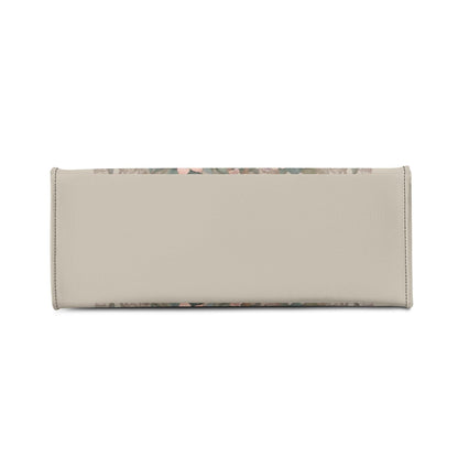 Deer with Floral Crossbody Bag - Nature-Inspired Vegan Leather Purse, Unique Gift for Women