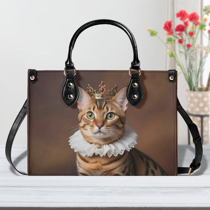Bengal Cat Bag Cute Crossbody Bag Unique Purse Cute Purse, Luxury Bag Vegan Leather Bags Printed Designer Bag