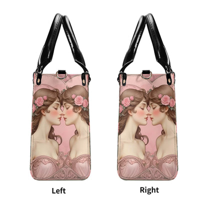 Lovers Girls Design Bag Cute Crossbody Bag Unique Purse Cute Purse, Luxury Bag Vegan Leather Bags Printed Designer Bag