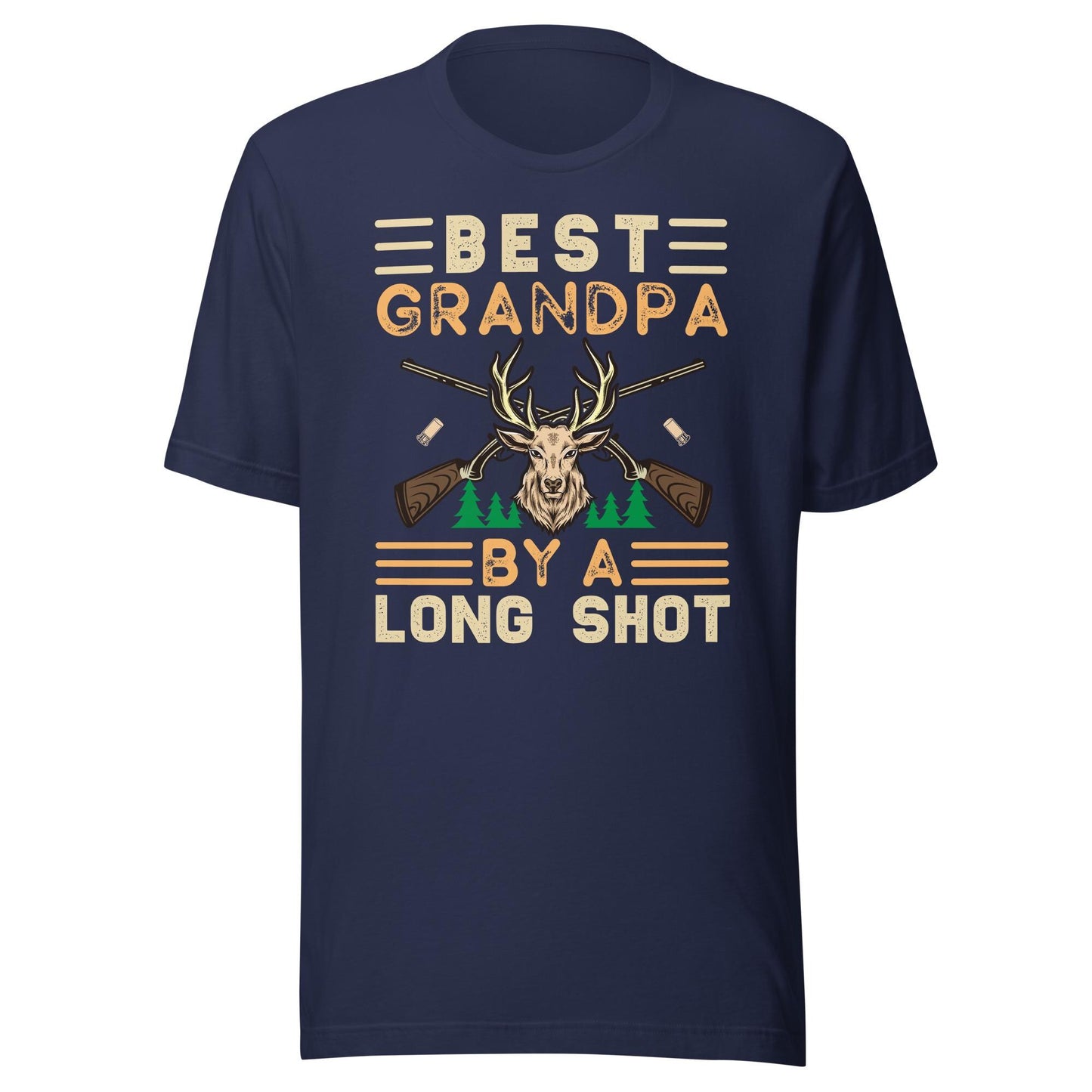 Hunting grandpa, grandpa hunting gifts, grandpa hunting shirts, Best Grandpa by a long shot shirt, funny hunter tshirt,