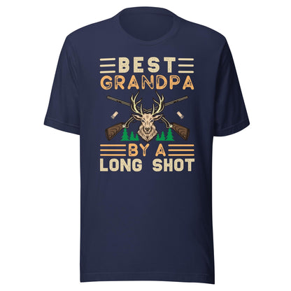 Hunting grandpa, grandpa hunting gifts, grandpa hunting shirts, Best Grandpa by a long shot shirt, funny hunter tshirt,
