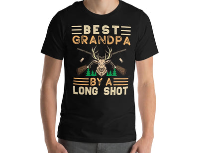 Hunting grandpa, grandpa hunting gifts, grandpa hunting shirts, Best Grandpa by a long shot shirt, funny hunter tshirt,