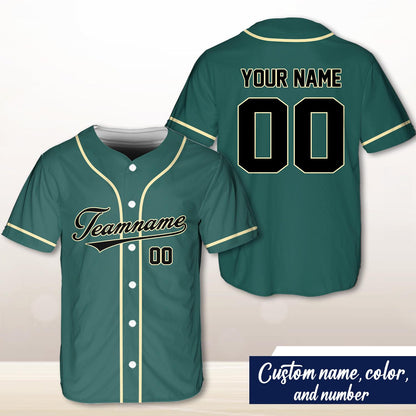 Personalized Team Name And Number Baseball Jersey, Custom Baseball Jersey Shirt, Baseball Jersey Uniform For Baseball Fans Baseball Lovers