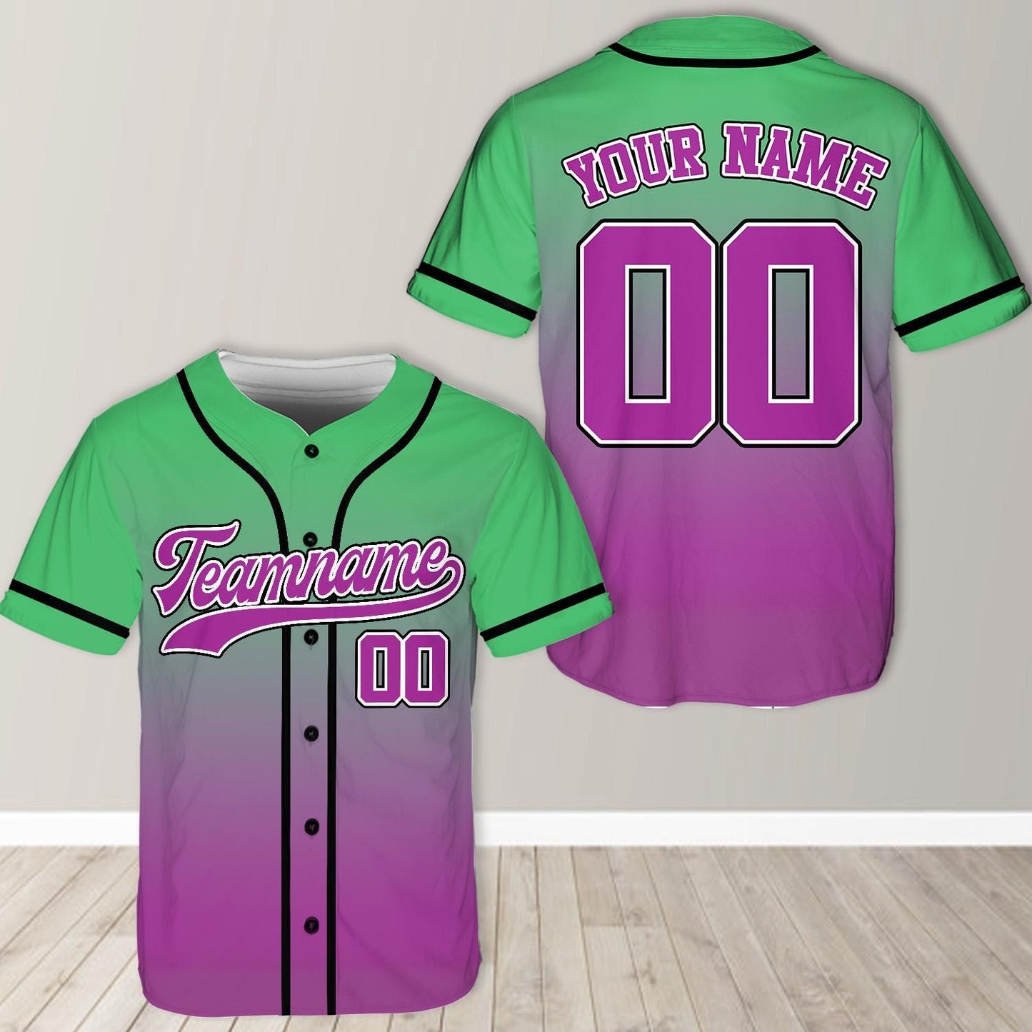 Personalized Team Name And Number Baseball Jersey, Custom Baseball Jersey Shirt, Baseball Jersey Uniform For Baseball Fans Baseball Lovers