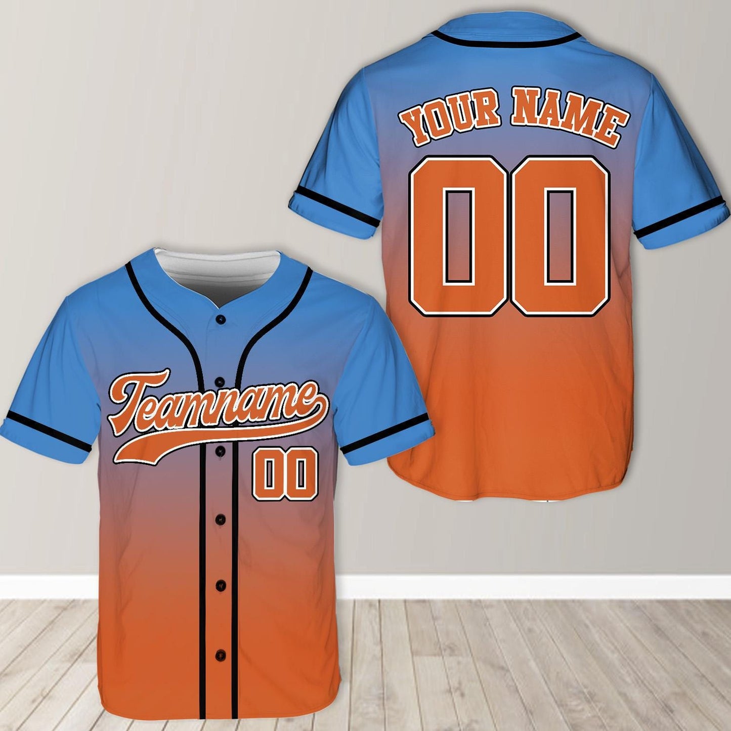 Personalized Team Name And Number Baseball Jersey, Custom Baseball Jersey Shirt, Baseball Jersey Uniform For Baseball Fans Baseball Lovers