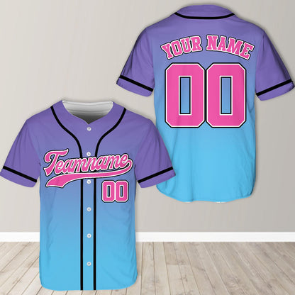 Personalized Team Name And Number Baseball Jersey, Custom Baseball Jersey Shirt, Baseball Jersey Uniform For Baseball Fans Baseball Lovers