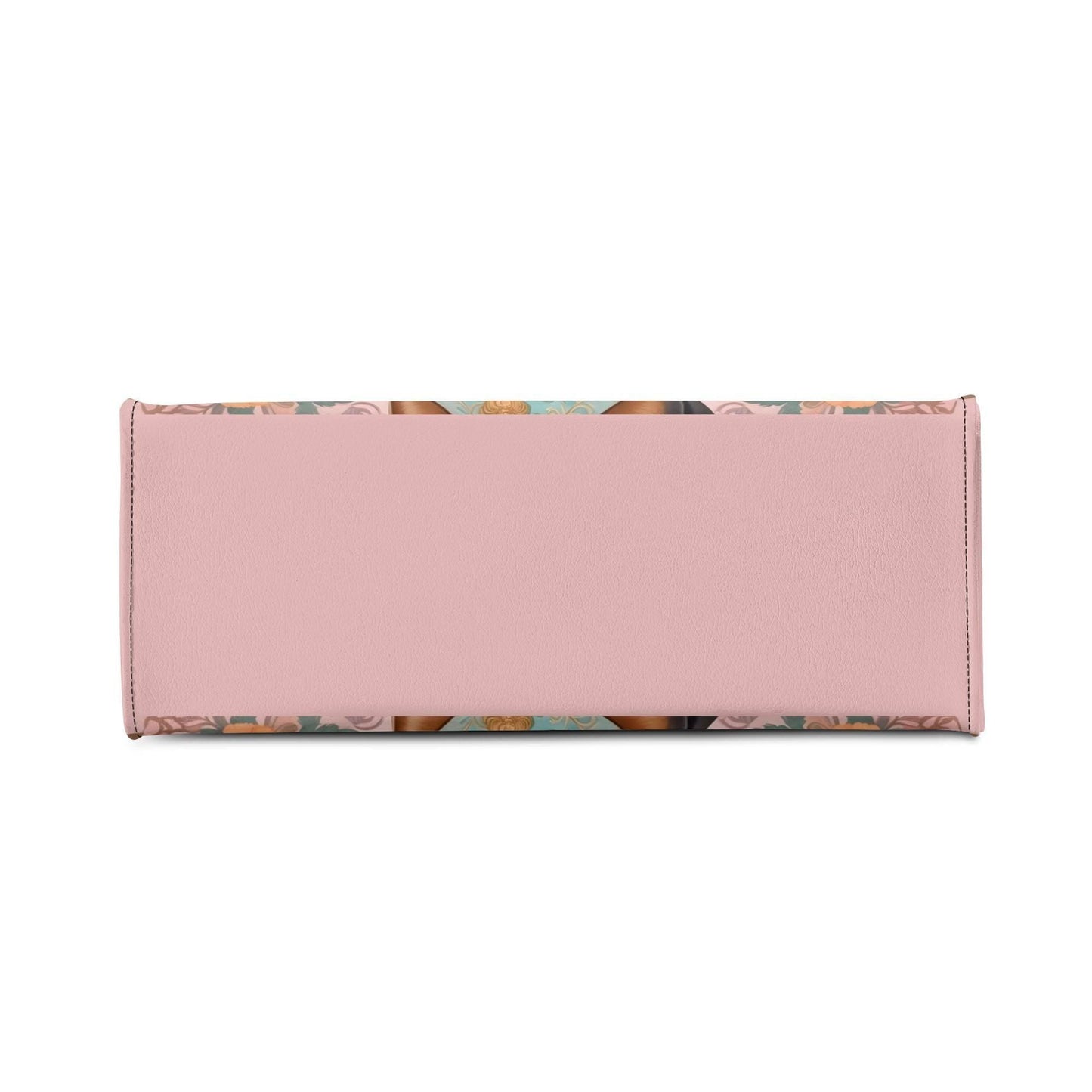Dachshund Dog in Bohemian Flower Crown Bag Cute Crossbody Bag Unique Purse Cute Purse, Luxury Bag Vegan Leather Bags Printed Designer Bag