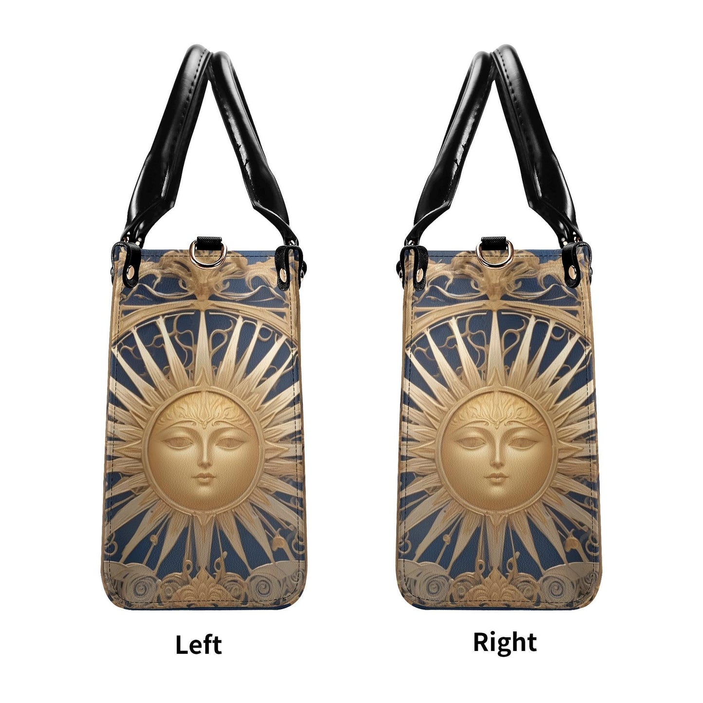 Celestial Sun Bag Cute Crossbody Bag Unique Purse Cute Purse, Luxury Bag Vegan Leather Bags Printed Designer Bag