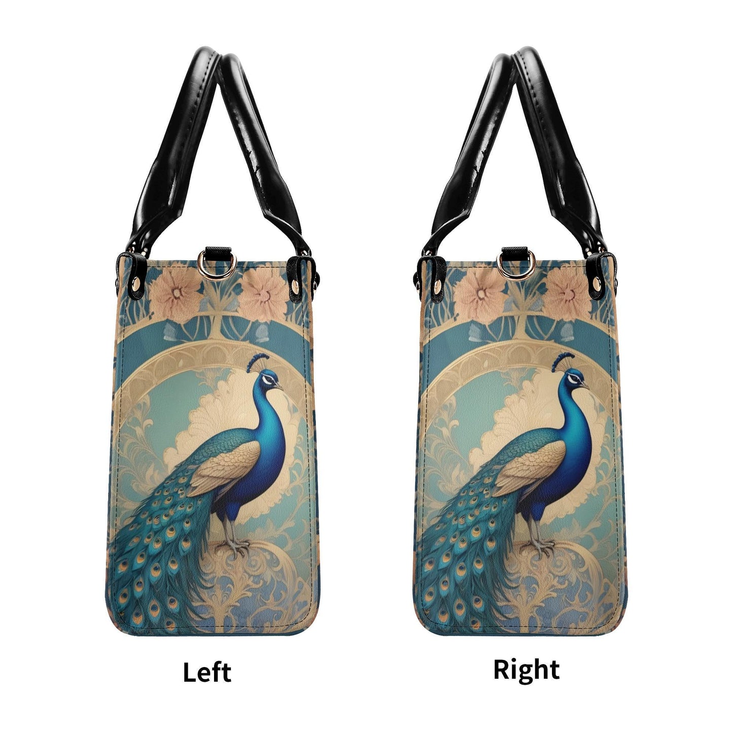 Celestial Sunburst Crossbody Bag - Art Nouveau Vegan Leather Designer Purse, Unique Gift for Women