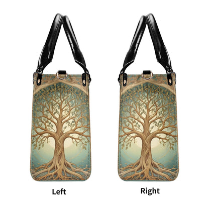 Tree of Life Art Nouveau Bag Cute Crossbody Bag Unique Purse Cute Purse, Luxury Bag Vegan Leather Bags Printed Designer Bag