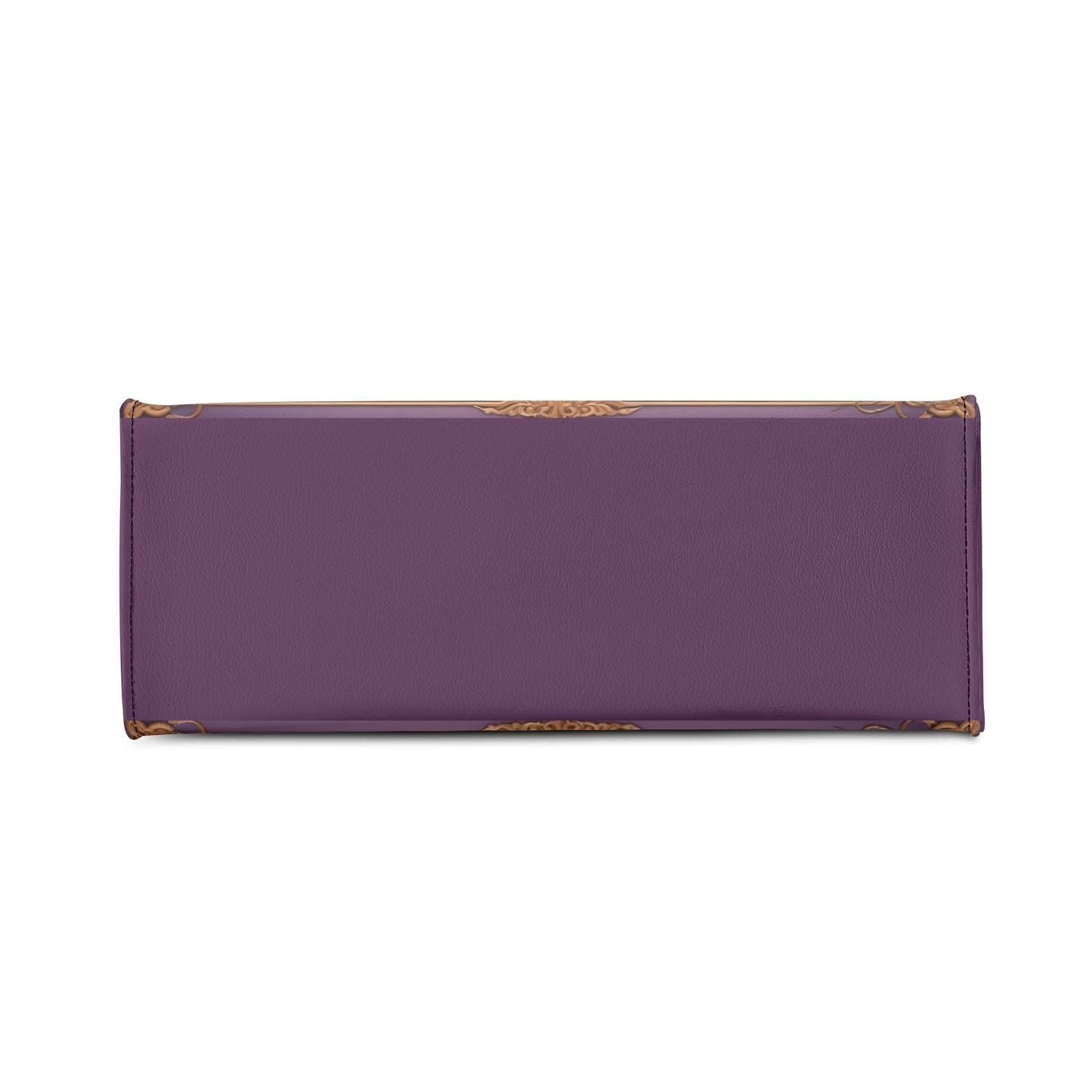 Orchids in Sunset Hues Crossbody Bag - Nature-Inspired Vegan Leather Purse, Unique Gift for Women
