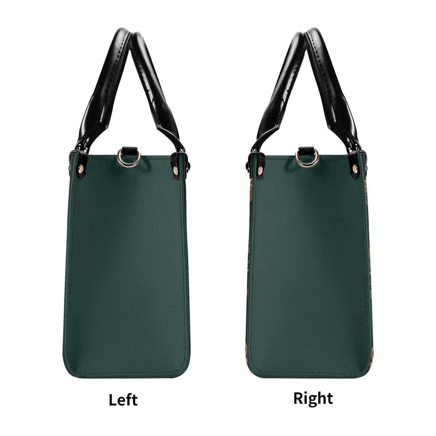 Peonies Crossbody Bag - Floral Vegan Leather Designer Purse, Unique Gift for Women