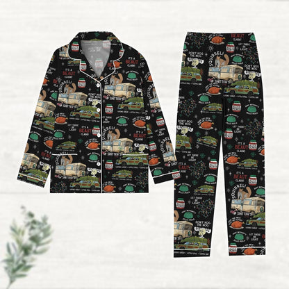 Griswold Christmas Pajamas Set, National Lampoon Holiday Pajamas, Christmas Vacation Pajamas Family, Retro Xmas Movie Pjs, Gift For Fan
