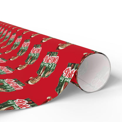 Trump  Wrapping Paper, Trump Christmas Gift Wrap Paper, Republican Wrapping Paper, Trump Santa Wrapping Paper