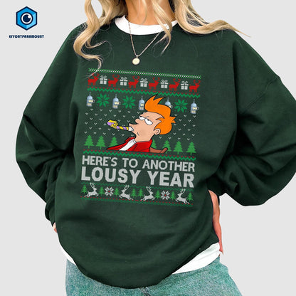 Futurama Christmas Sweatshirt, Bender Christmas Shirt, Beery Christmas Everyone Ugly Christmas Shirt, Christmas Gifts, Futurama Xmas Shirt