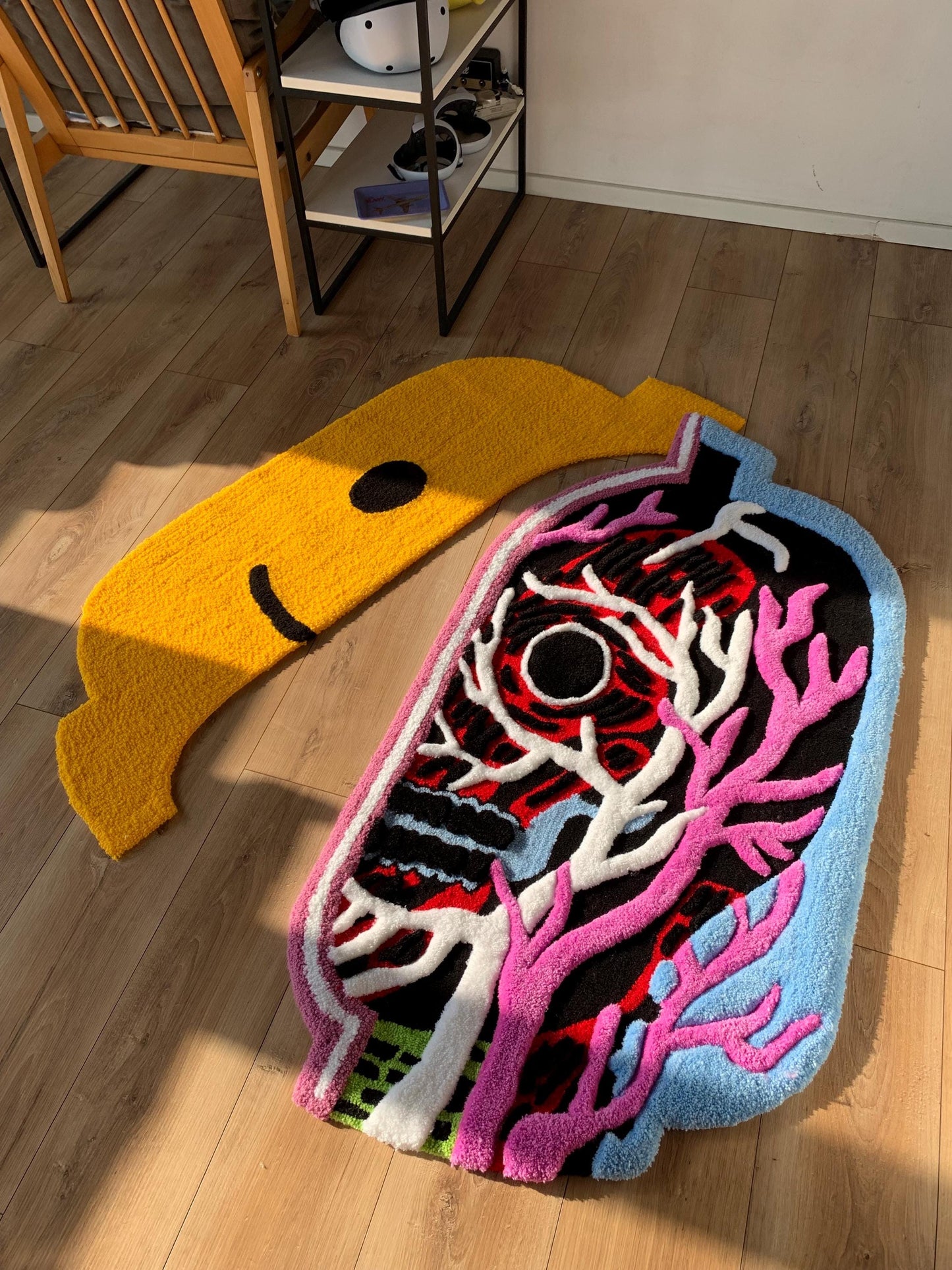 Tufted Rug Head X-Ray custom 3d carpet