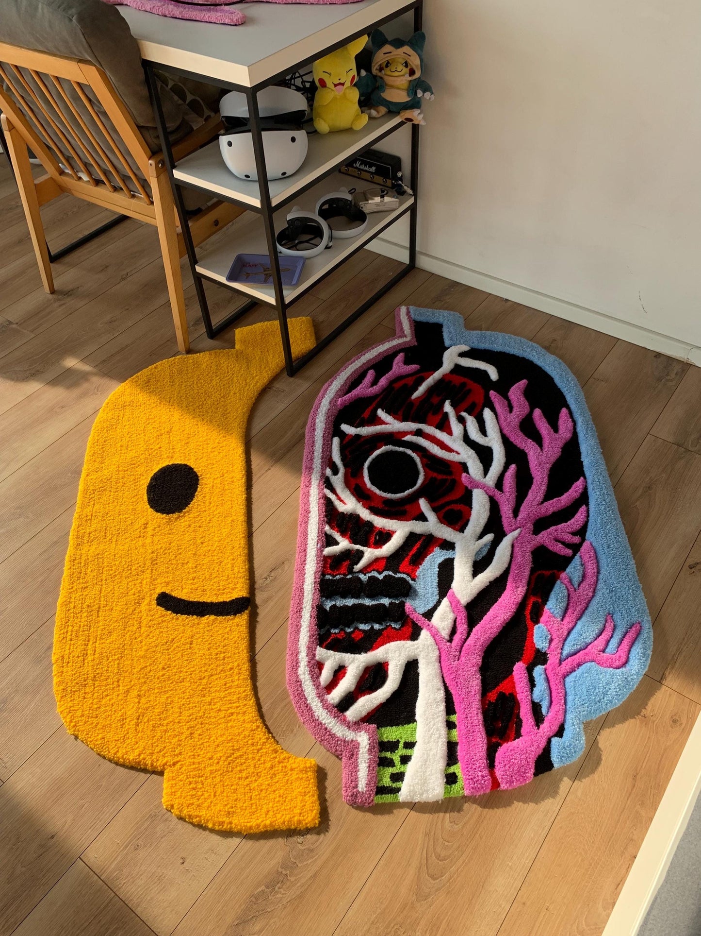 Tufted Rug Head X-Ray custom 3d carpet