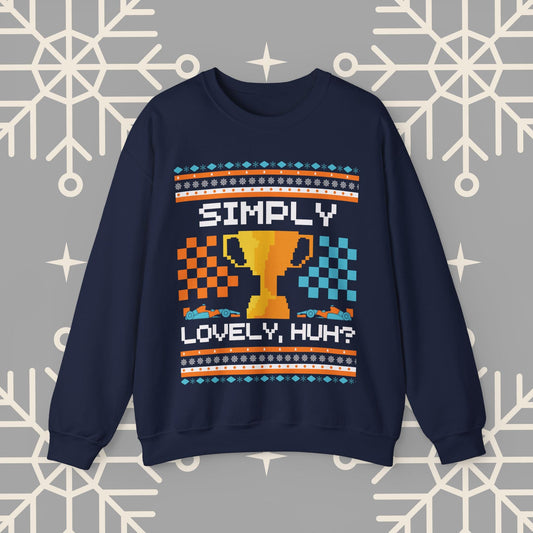 Formula 1 Ugly Christmas , F1 Christmas Sweatshirt, Lando Norris Funny Christmas , Formula 1 Shirt, Formula One Jumper.