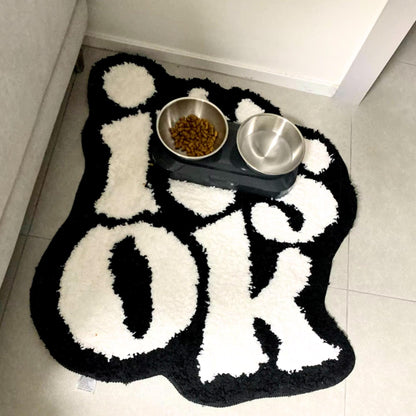 It's OK Rug Fluffy Plush Tufted Living Room for Bedroom Dorm Suitable for Room Decor Housewarming Gift