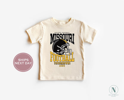 Retro Missouri Football Shirt, Vintage Missouri Football Tee, Columbia Missouri T-Shirt, College Football Shirt